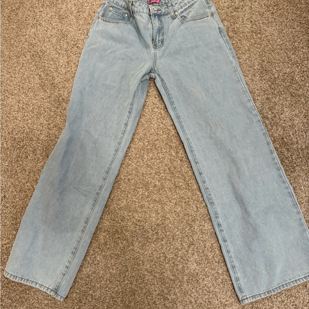 Edikted raelynn low rise jeans